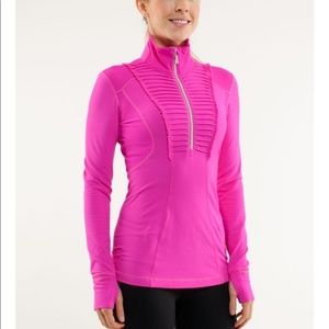 Lululemon Hot Pink Quarter-Zip